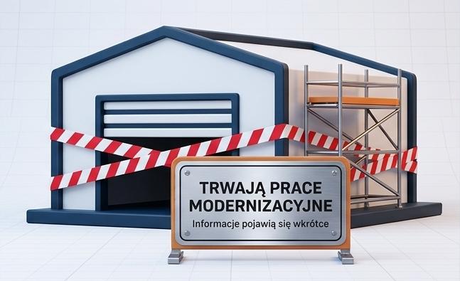 Hala przemysłowa - wykończenie wnętrza